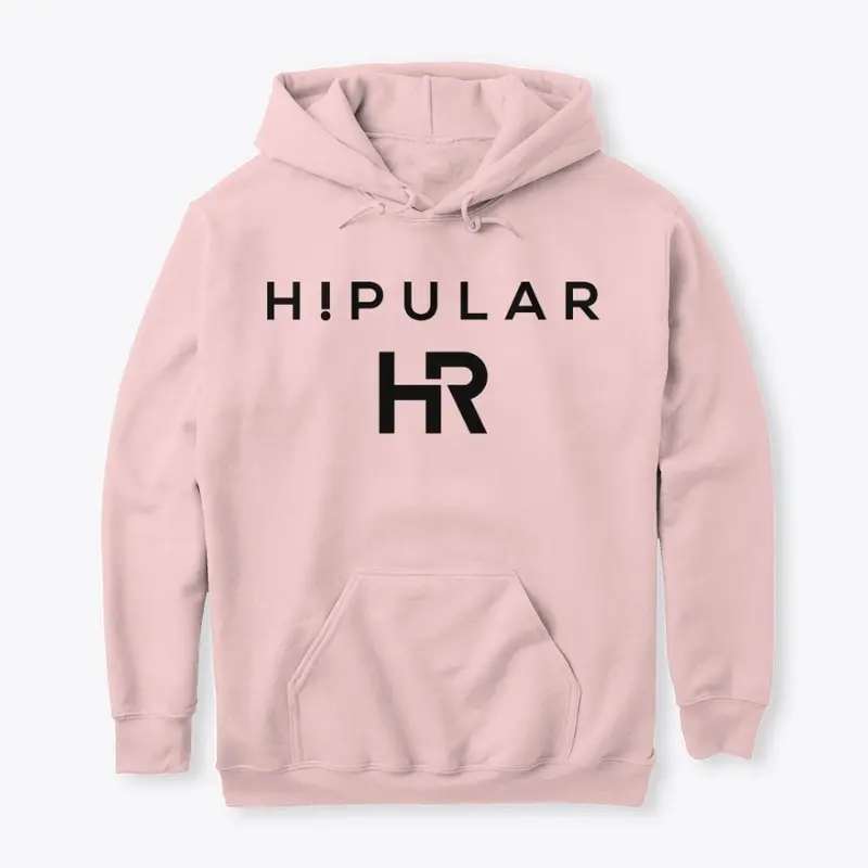 Classic Black Logo / Pink Hoodie