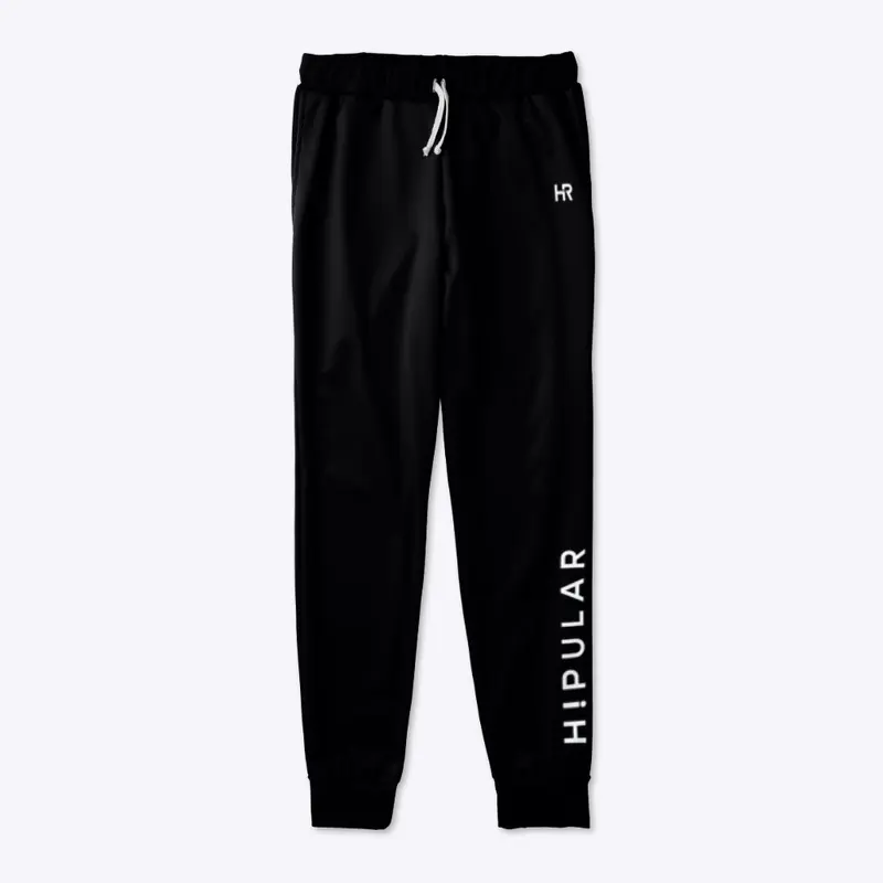 Black Hipular Joggers