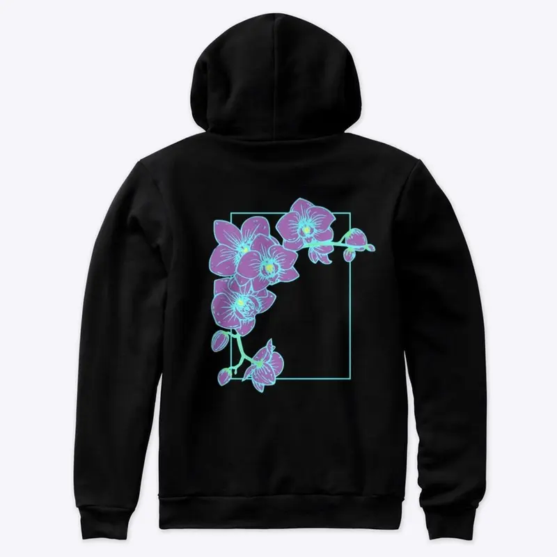 jQuelz orchid premium hoodie