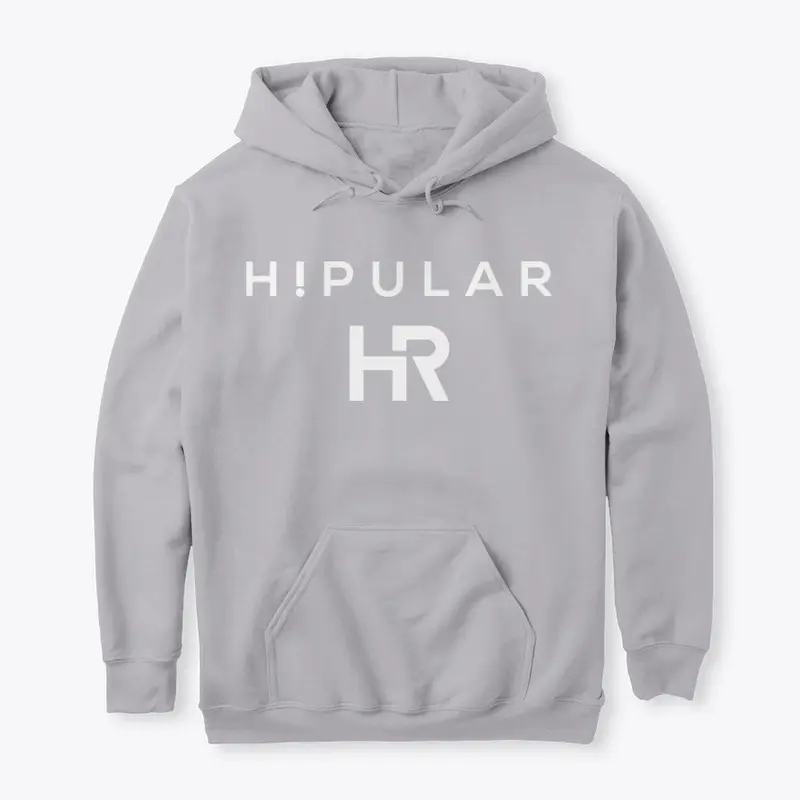 Classic White Logo / Grey Hoodie